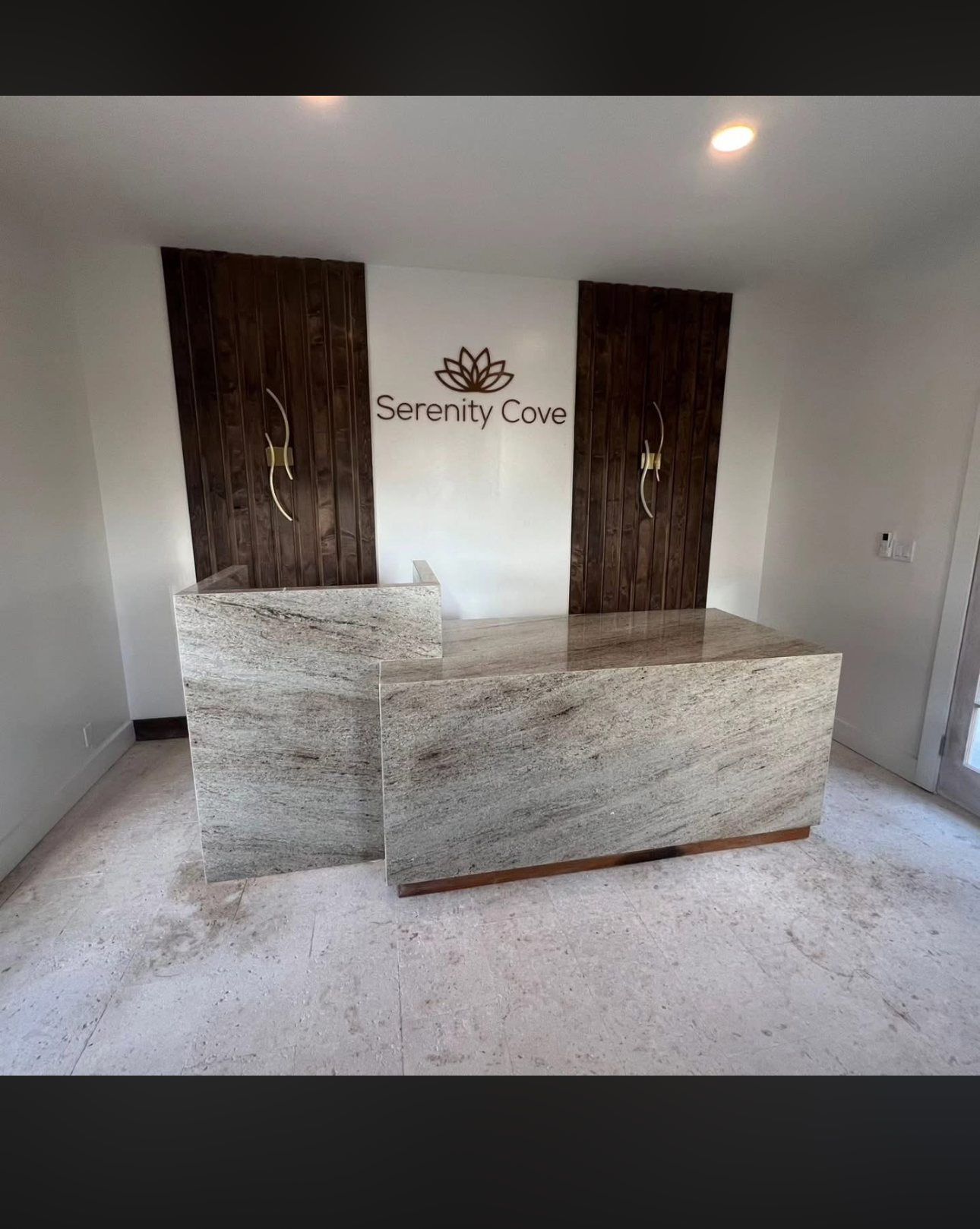 Custom Cabinetry and Stonework by 3D Construction in Nassau